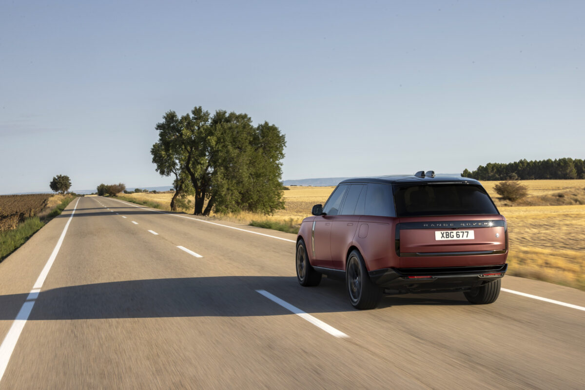 JLR RANGE ROVER having a bit of a drive