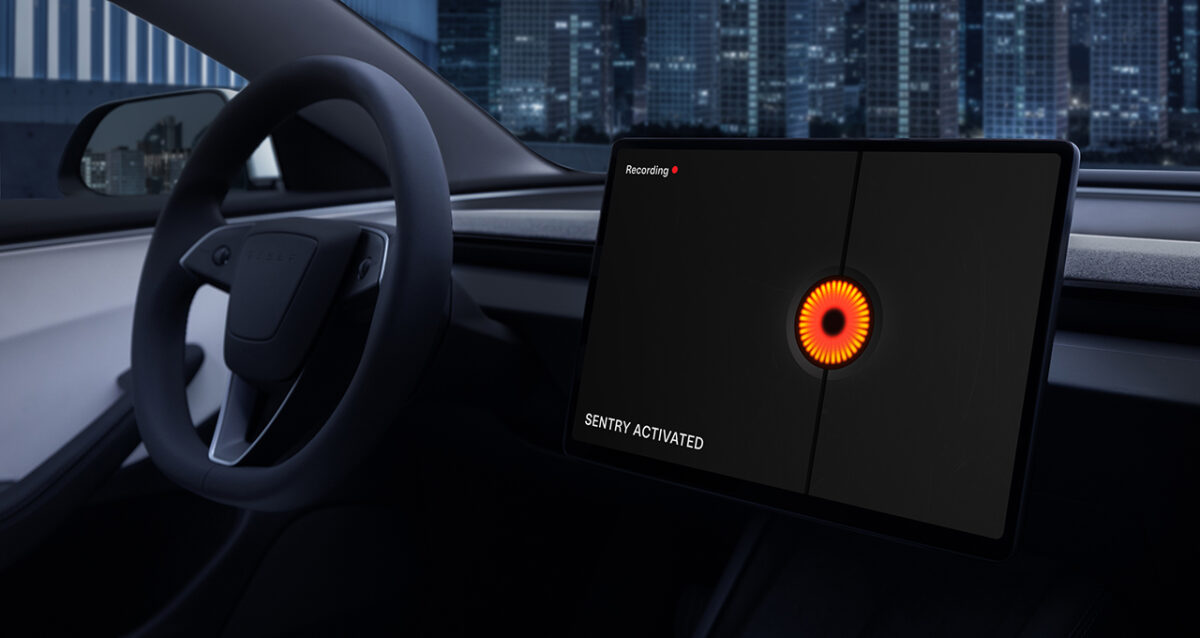 Sentry Mode in Tesla Model 3