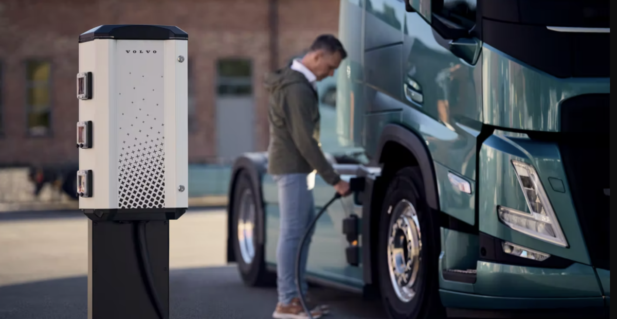 Volvo Truck charging